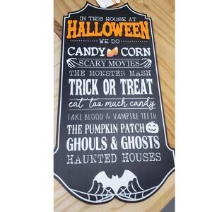 Ashland Halloween Wall Décor Happy Haunting **NEW WITH TAGS**